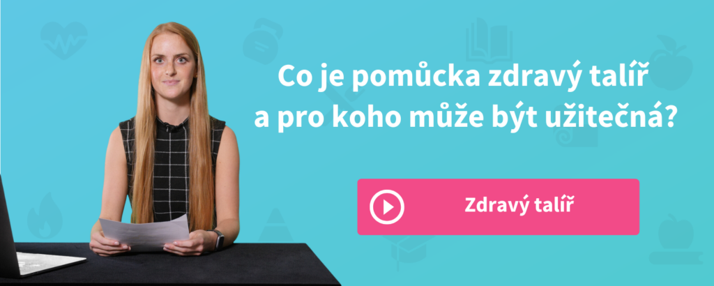 Vyvážená strava - pomůcka zdravý talíř.